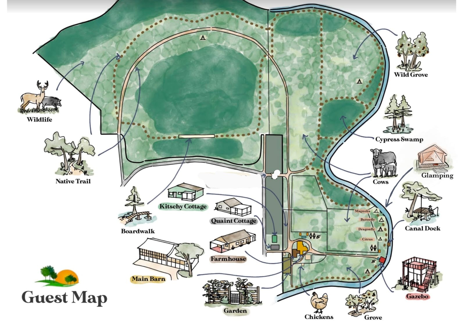 a map of the location where the florida convergence will be held